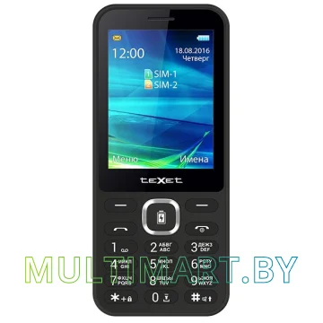 Мобильный телефон TeXet TM-D327 Black